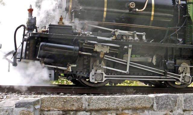 steam locomotive, engine, rack railway, adhesion operation, gears, system dept, drive rod, coupling rod, cylinder, outer cylinder, compound engine, meter track, steam, approach, backlighting, boiler, steam boilers, dfb, steam train furka mountain range, start of slope, drive, technology, railroad, wheel, driving axle, linkage, pivot, nostalgia, chassis, antique car, operational, summer operation, gletsch railway station, valais, switzerland, narrow gauge railway, before the start of the rack, cylinder steam, weisshorn
