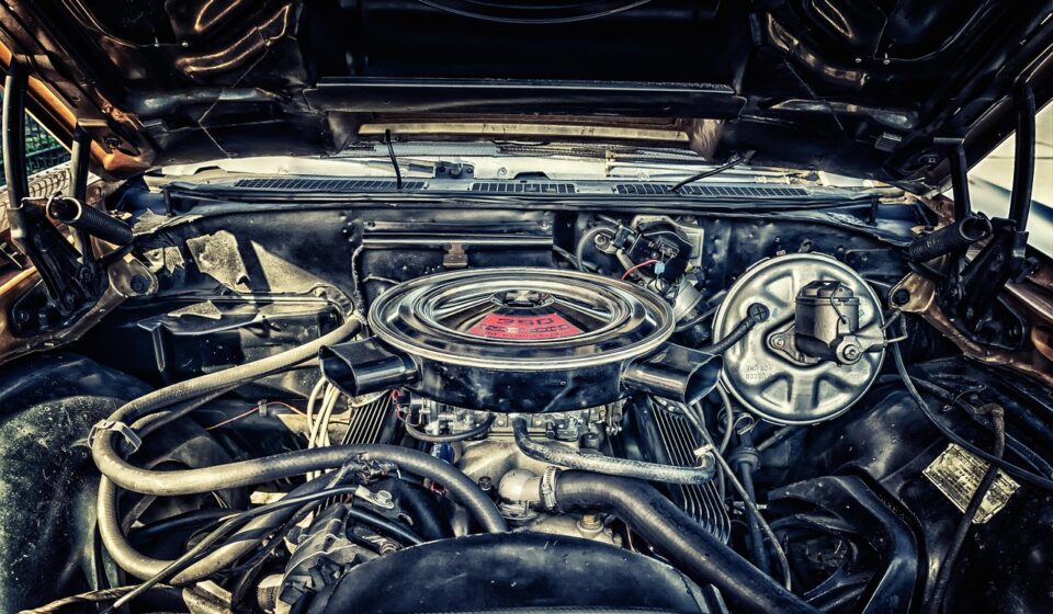 engine, air filter, engine compartment, car, antique car, technology, metallic, american, classic, machine, automobile, car wallpapers, old, chevrolet, chevrolet malibu, auto parts