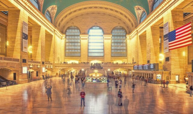 grand central station, new york, grand central terminal, manhattan, architecture, nyc, terminal, transport, america, landmark, building, travel, people, famous, midtown, tourism, crowd, flag, hall, new york, new york, new york, new york, new york, crowd, hall