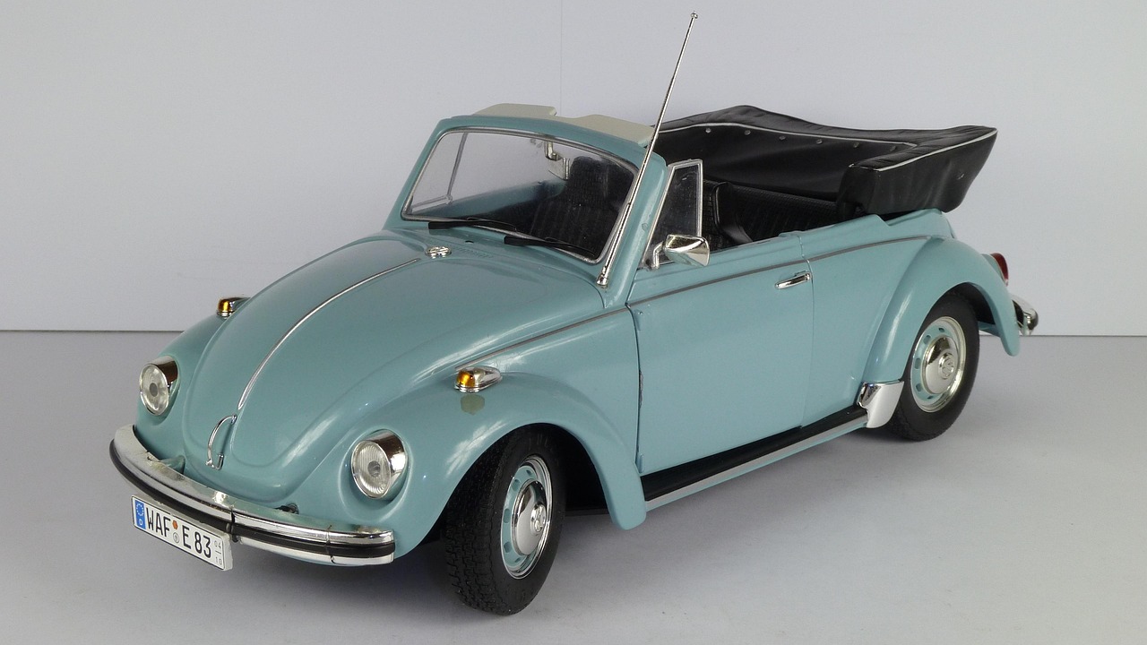 vw, beetle, 1302 ls, 1970, convertible, käfer, cabrio, 1302ls, 1302, 1x18, model car, revell