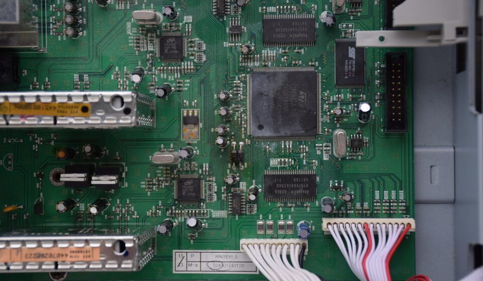 electronics, printed circuit board, technical, resistance, technology, back, the capacitor, part, electricity, chip